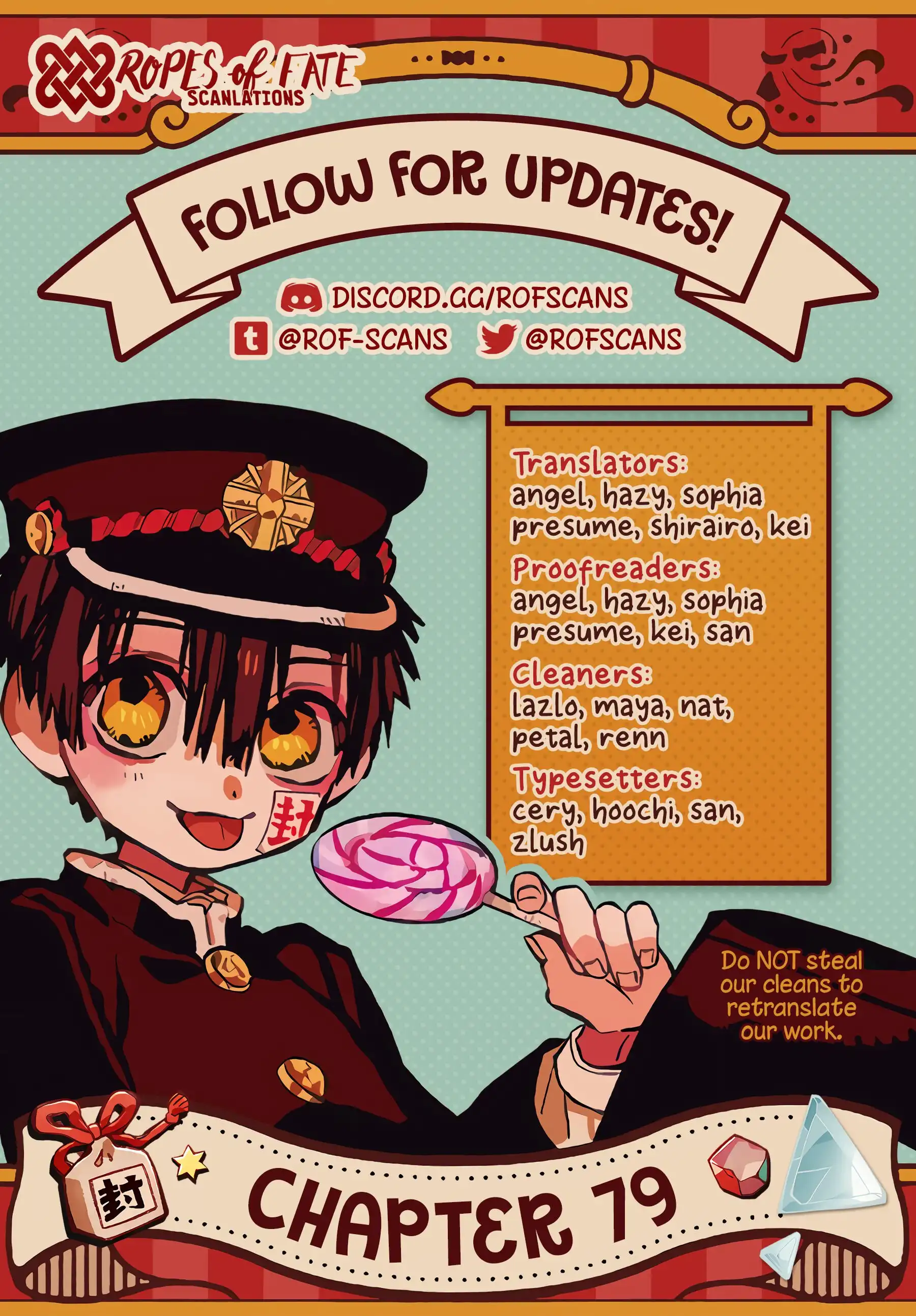 Jibaku Shounen Hanako-kun Chapter 79 1